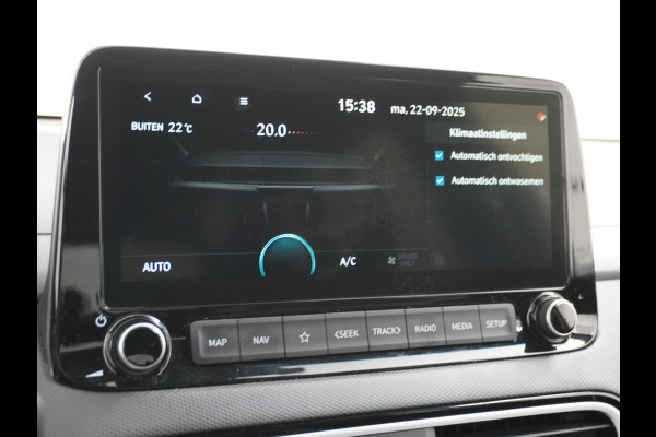 Hyundai Kona 1.6GDI HEV Hybride Trekhaak Camera Adap.Cruise Head-Up Display Navi Ecc Fashion Keyless Apple Carplay/Android Auto Privacy Glas 1e Eigenaar 1.300KG Trekgewicht Origineel Nederlandse Auto