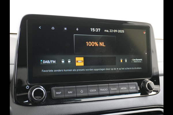 Hyundai Kona 1.6GDI HEV Hybride Trekhaak Camera Adap.Cruise Head-Up Display Navi Ecc Fashion Keyless Apple Carplay/Android Auto Privacy Glas 1e Eigenaar 1.300KG Trekgewicht Origineel Nederlandse Auto