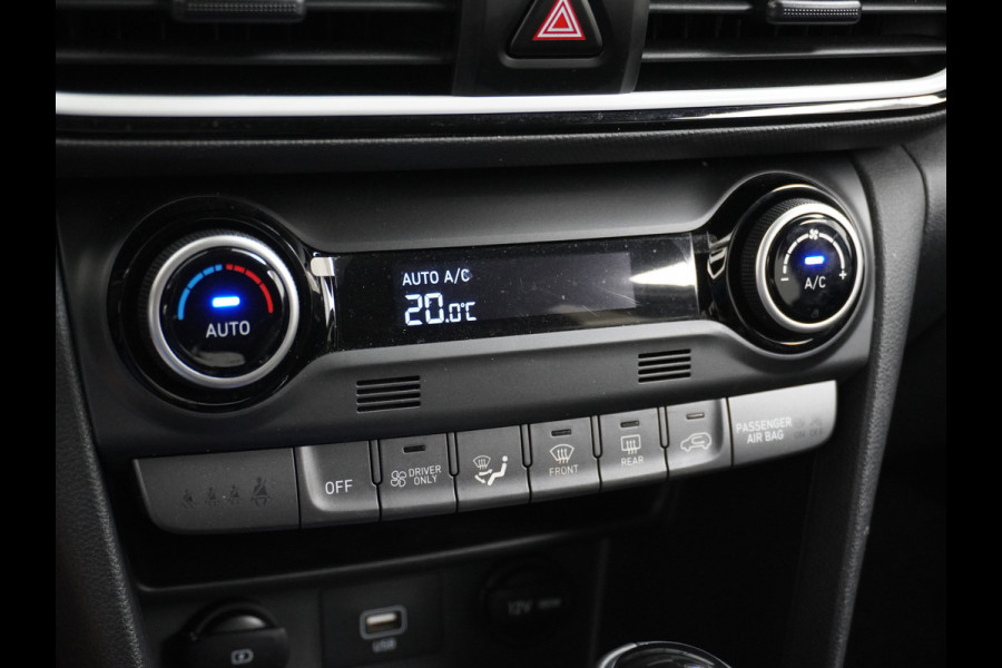 Hyundai Kona 1.6GDI HEV Hybride Trekhaak Camera Adap.Cruise Head-Up Display Navi Ecc Fashion Keyless Apple Carplay/Android Auto Privacy Glas 1e Eigenaar 1.300KG Trekgewicht Origineel Nederlandse Auto
