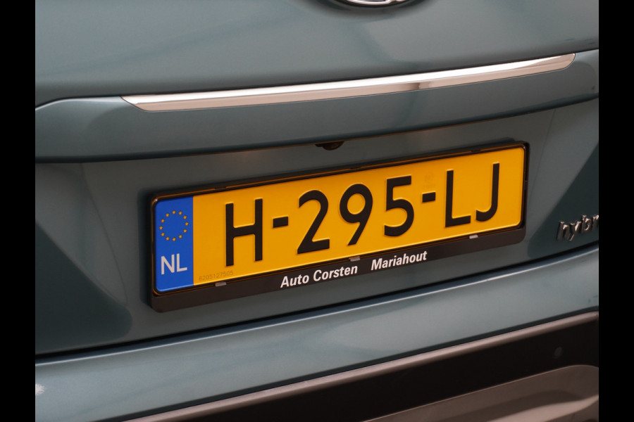 Hyundai Kona 1.6GDI HEV Hybride Trekhaak Camera Adap.Cruise Head-Up Display Navi Ecc Fashion Keyless Apple Carplay/Android Auto Privacy Glas 1e Eigenaar 1.300KG Trekgewicht Origineel Nederlandse Auto