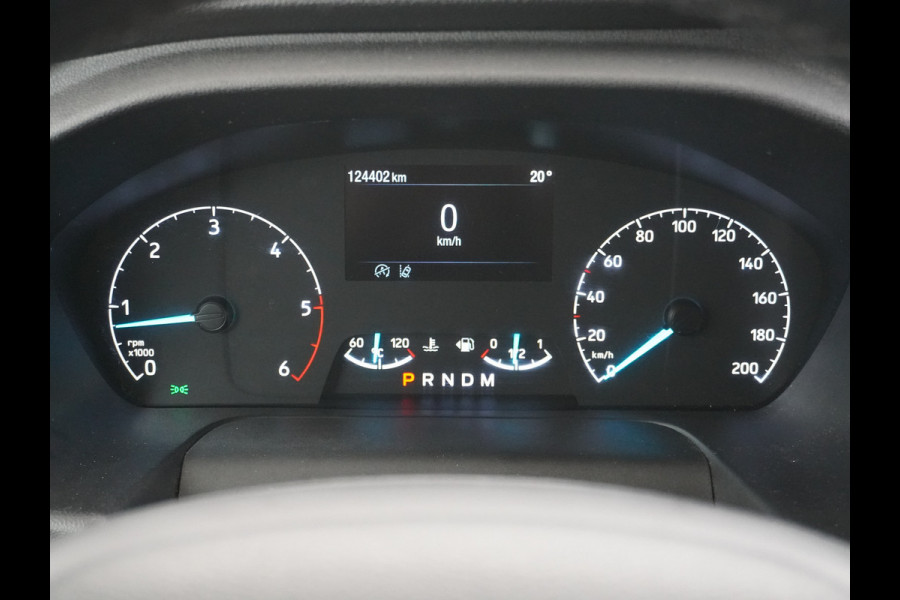 Ford Transit Custom 300 2.0TDCI 130PK AUTOMAAT L2H1 3-Persoons Trekhaak Camera Cruise Control DAB Pdc Trend Schuifdeur Betonplex vloer Lat om Lat Wandbetimmering 1.750KG Trekgewicht Euro 6