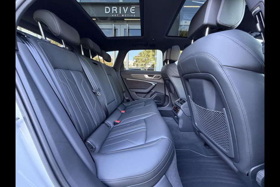 Audi A6 Avant 50 TFSI e quattro 299PK S edition |Pano|B&O|ACC|360Cam|Leer|HD Matrix|Sfeer|20"|Trekhaak|S-Line|Zwart-optiek