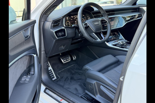 Audi A6 Avant 50 TFSI e quattro 299PK S edition |Pano|B&O|ACC|360Cam|Leer|HD Matrix|Sfeer|20"|Trekhaak|S-Line|Zwart-optiek