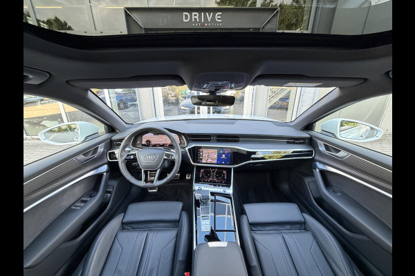 Audi A6 Avant 50 TFSI e quattro 299PK S edition |Pano|B&O|ACC|360Cam|Leer|HD Matrix|Sfeer|20"|Trekhaak|S-Line|Zwart-optiek