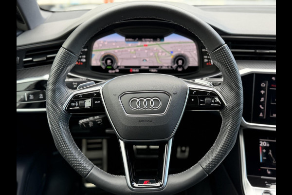 Audi A6 Avant 50 TFSI e quattro 299PK S edition |Pano|B&O|ACC|360Cam|Leer|HD Matrix|Sfeer|20"|Trekhaak|S-Line|Zwart-optiek