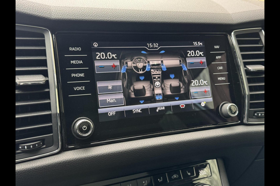 Škoda Kodiaq 1.4 TSI ACT Style Business Automaat | Lederen bekleding | Stoelverwarming | LED verlichting | Trekhaak uitklapbaar | Cruise cont