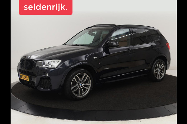 BMW X3 sDrive20i High Executive | M Sport | Panoramadak | Carplay | Trekhaak | Leder | Sportstoelen | Camera | Stoelverwarming | Xenon | Navigatie | 19'' lichtmetalen velgen