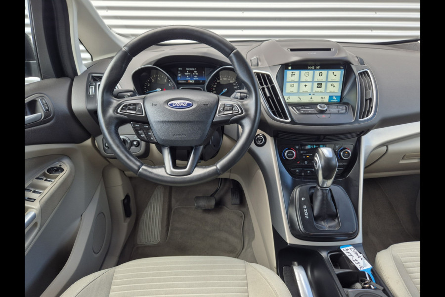 Ford C-MAX 1.5 Titanium Automaat, Apple/carplay,navigatie/camera,stoel/stuur/raamverwarming,parkeersensoren,