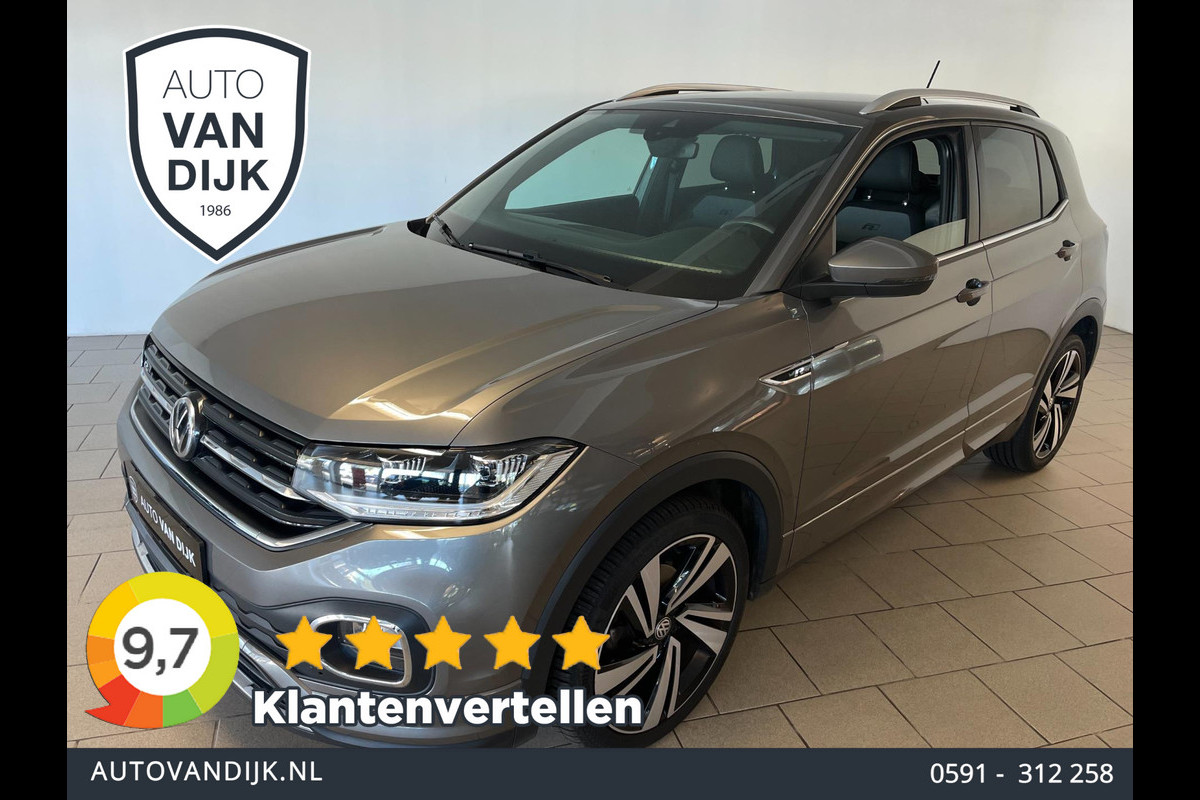 Volkswagen T-Cross 1.0 TSI R-Line 115PK AUTOMAAT AIRCO CLIMA NAVI CRUISE VIRT COCKPIT APPLE CARPLAY CAM R-LINE INT VELG NIEUWSTAAT