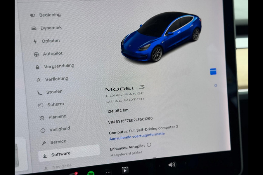 Tesla Model 3 Long Range AWD 75 kWh 2019 NAP Trekhaak 1e Eig