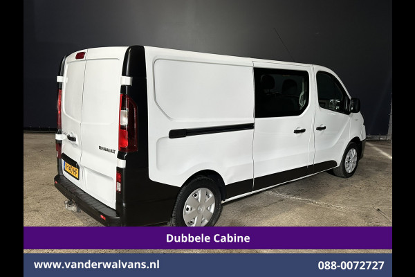Renault Trafic 1.6 dCi L2H1 Dubbele cabine Euro6 Airco | 6-Zits | Navigatie | Cruisecontrol | Trekhaak | Parkeersensoren Bluetooth telefoonvoorbereiding