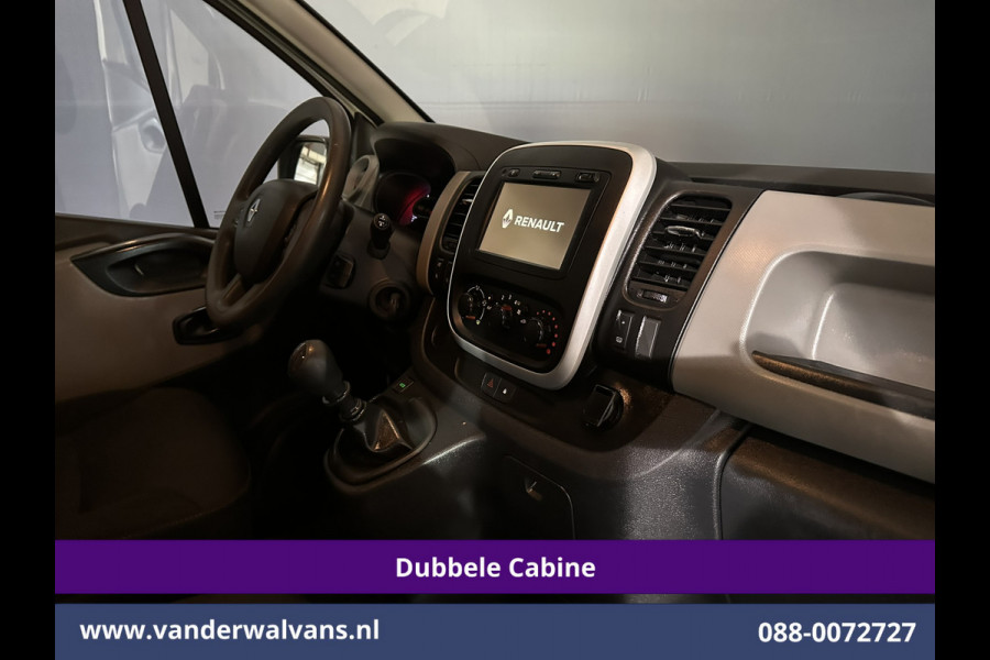 Renault Trafic 1.6 dCi L2H1 Dubbele cabine Euro6 Airco | 6-Zits | Navigatie | Cruisecontrol | Trekhaak | Parkeersensoren Bluetooth telefoonvoorbereiding