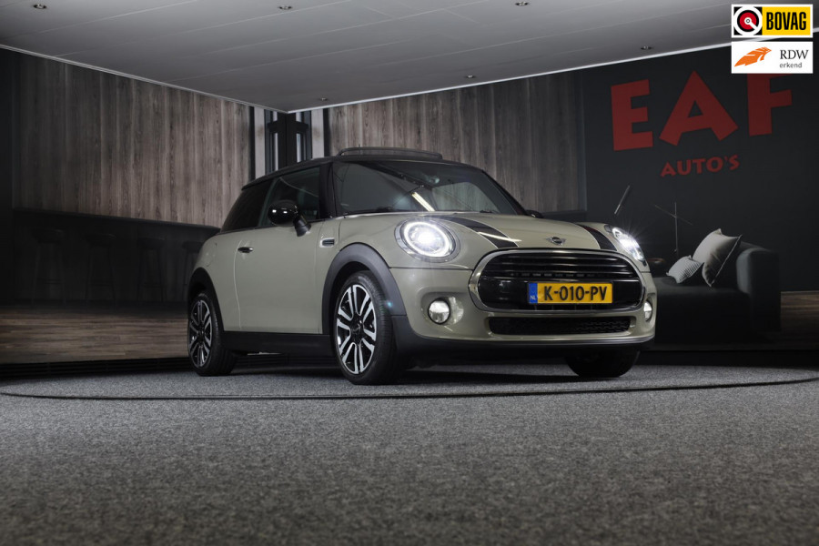 MINI Cooper 1.5 FACELIFT / AUT / Open Panoramadak / Navi / Ecc / Elek Pakket / Leder / Led / Pdc / 17 Inch