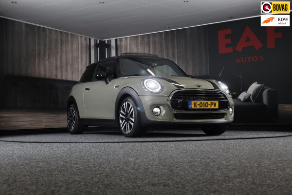 MINI Cooper 1.5 FACELIFT / AUT / Open Panoramadak / Navi / Ecc / Elek Pakket / Leder / Led / Pdc / 17 Inch