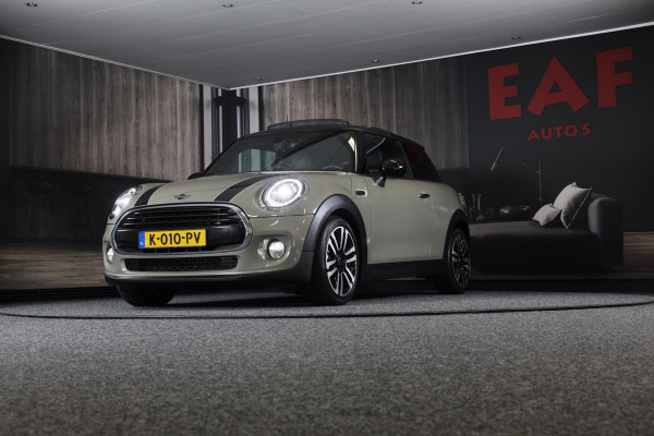 MINI Cooper 1.5 FACELIFT / AUT / Open Panoramadak / Navi / Ecc / Elek Pakket / Leder / Led / Pdc / 17 Inch