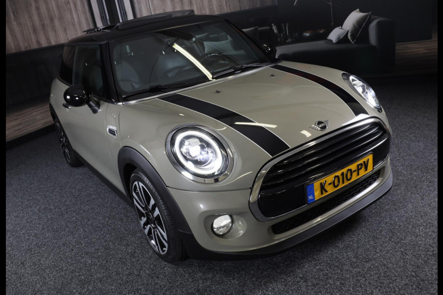 MINI Cooper 1.5 FACELIFT / AUT / Open Panoramadak / Navi / Ecc / Elek Pakket / Leder / Led / Pdc / 17 Inch