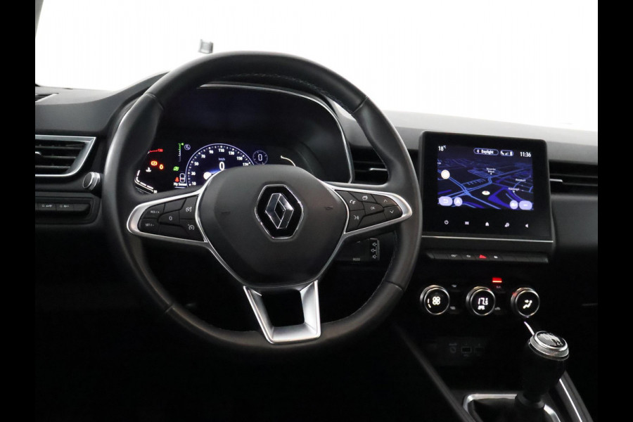 Renault Clio 1.0 TCe INTENS 1e EIG GARANTIE TOT 10-2031* NAVIGATIE.  PARKEERSENSOREN. LM VELGEN