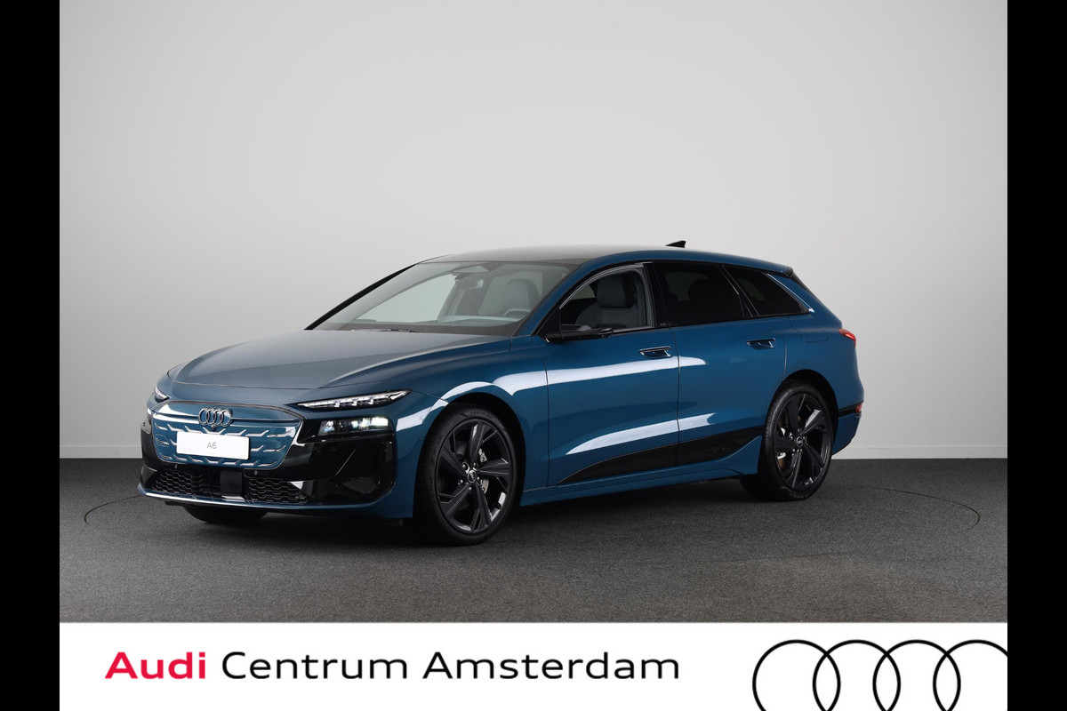 Audi A6 Avant S edition e-tron 100kWh 270 kW / 367 PK Avant Elek Panorama-glasdak, Bang&Olufsen soundsysteem, winterpakket, privacy glass