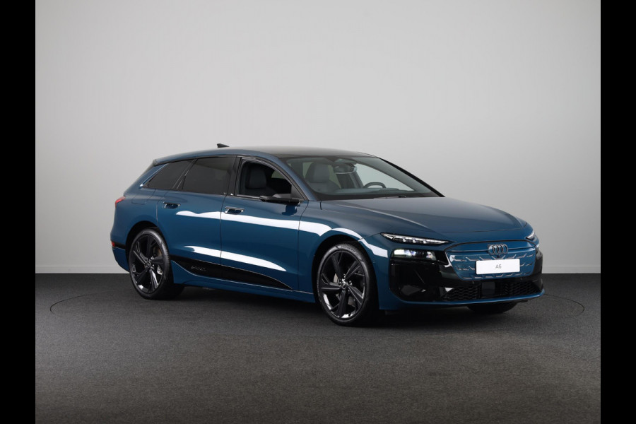 Audi A6 Avant S edition e-tron 100kWh 270 kW / 367 PK Avant Elek Panorama-glasdak, Bang&Olufsen soundsysteem, winterpakket, privacy glass