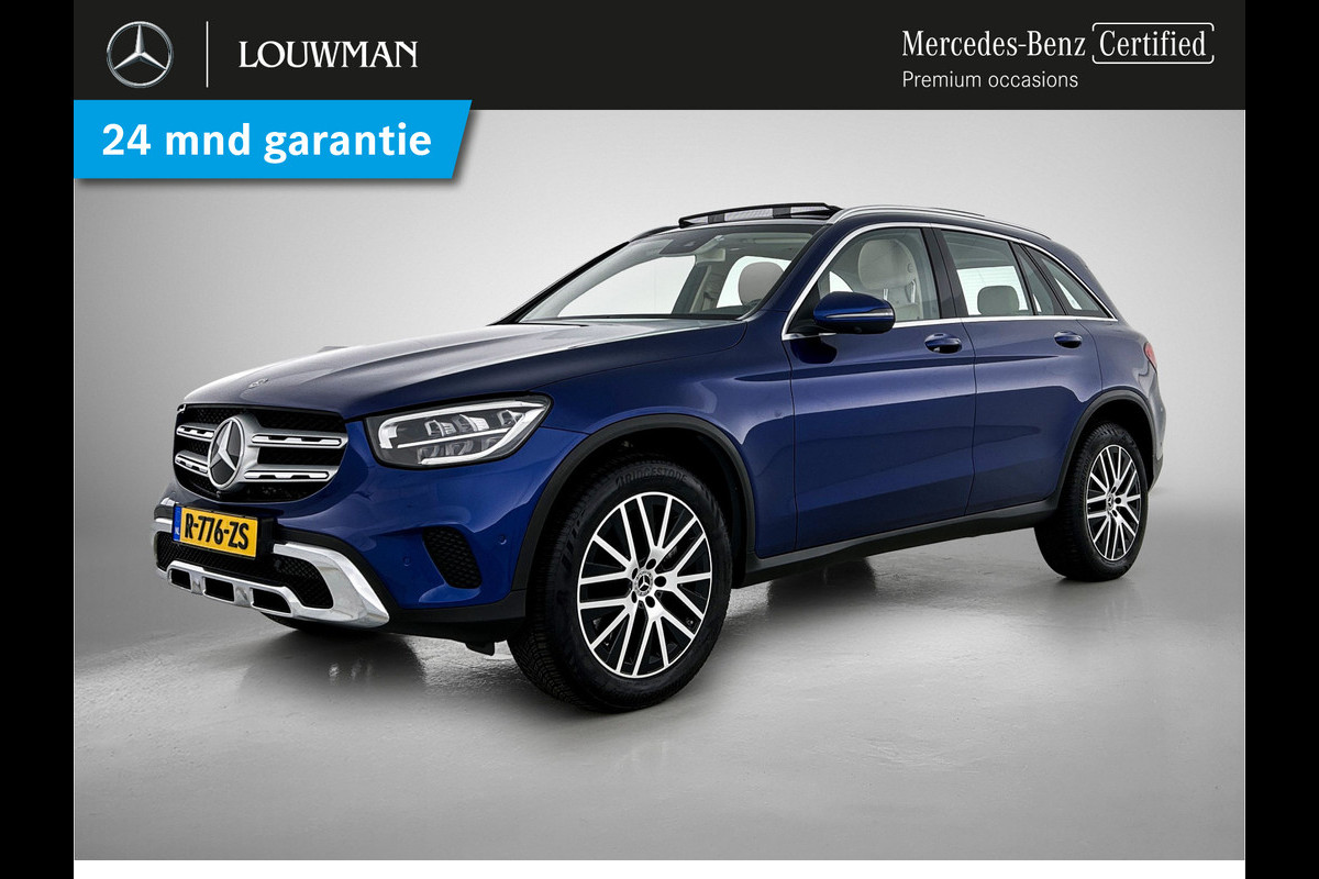 Mercedes-Benz GLC 300e 4MATIC Business Solution Luxury Panoramadak| Lichtmetalen velgen | Elect. bed. voorstoelen met Memory | Trekhaak | Parking support met camera achter | Inclusief 24 maanden Mercedes-Benz Certified garantie voor Europa