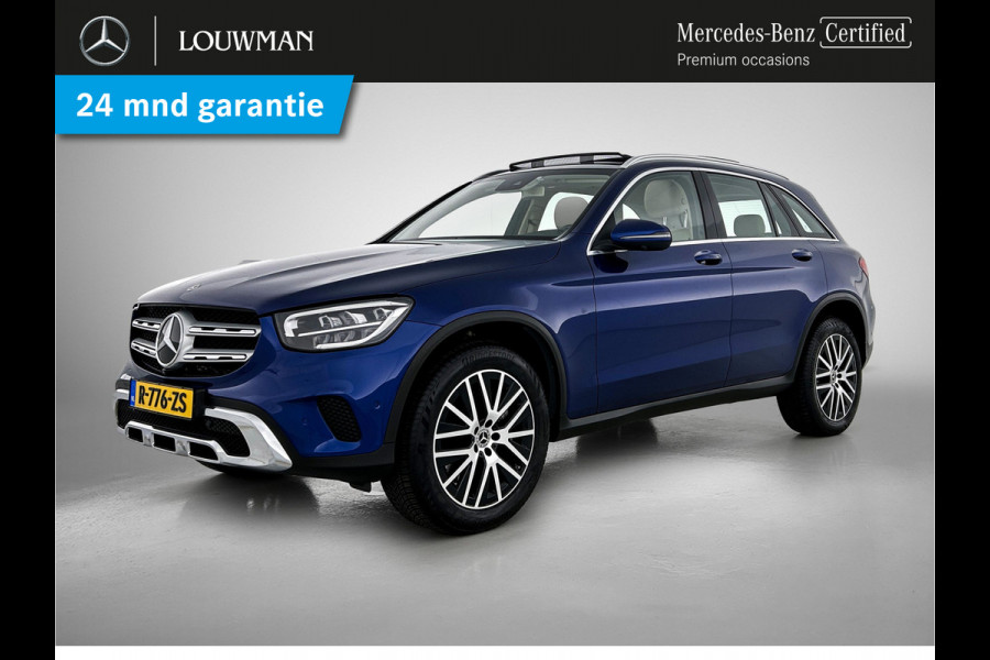Mercedes-Benz GLC 300e 4MATIC Business Solution Luxury Panoramadak| Lichtmetalen velgen | Elect. bed. voorstoelen met Memory | Trekhaak | Parking support met camera achter | Inclusief 24 maanden Mercedes-Benz Certified garantie voor Europa