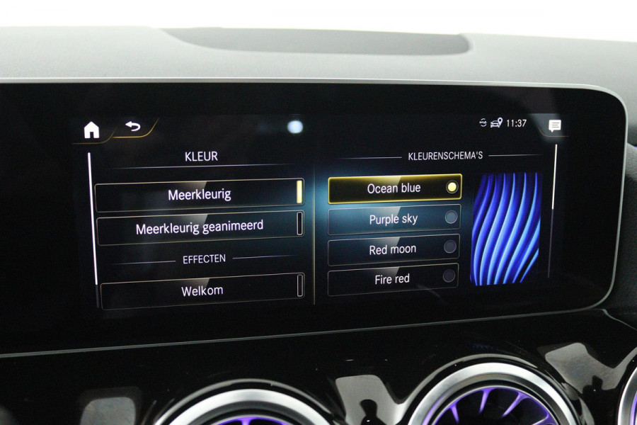 Mercedes-Benz B-Klasse 180 Launch Edition Premium Automaat (SFEERVERLICHTING, 360 CAMERA, STOELVERWARMING, GOED ONDERHOUDEN)