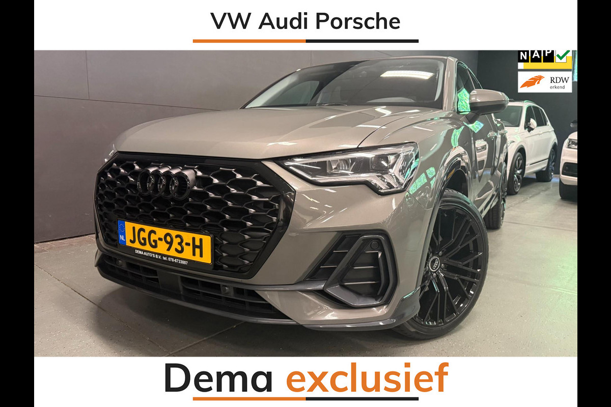 Audi Q3 Sportback 35 TFSI S-LINE BLACK-LINE 20'' NAVI/DAB/V-COCKPIT/CAM/A-CRUISE/ECC/PDC///