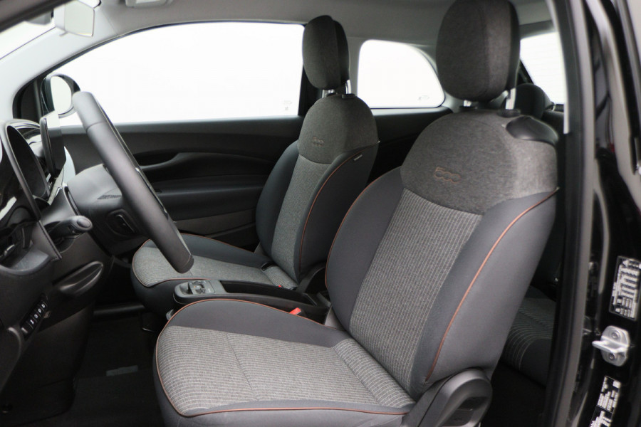 Fiat 500 Icon 42 kWh Virtual Cockpit, Climate, Apple Carplay, Cruise, Rijstrooksensor, DAB, 16''