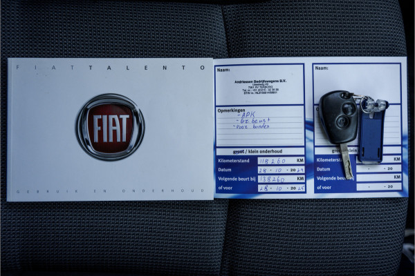 Fiat Talento 2.0 MultiJet L2H1 | 145PK | 5-Zits | DC | LED | Cruise | PDC | Euro 6