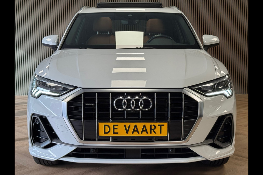 Audi Q3 40 TFSI quattro S edition AUT. PANO 360 CAMERA MEMORY ADAPTIEVE CRUISE CONTROL STOELVERWARMING LANE ASSIST