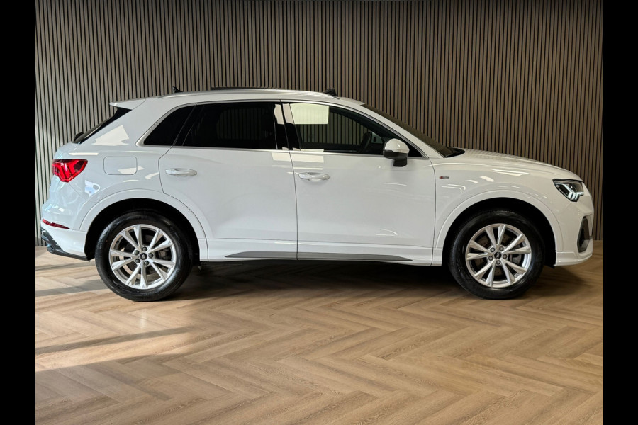 Audi Q3 40 TFSI quattro S edition AUT. PANO 360 CAMERA MEMORY ADAPTIEVE CRUISE CONTROL STOELVERWARMING LANE ASSIST