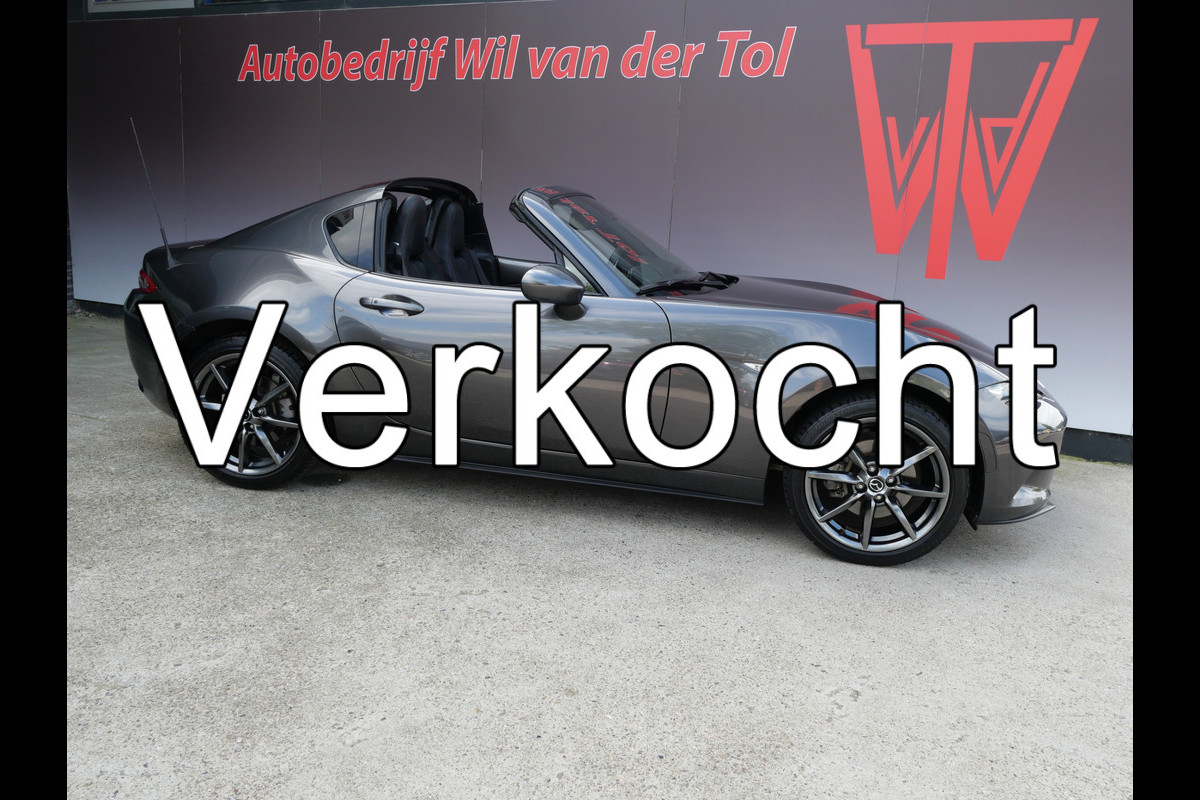 Mazda MX-5 RF 2.0 SkyActiv-G GT-M | AUTOMAAT | LEER | CARPLAY | BOSE | KEYLESS | ALL-IN!!