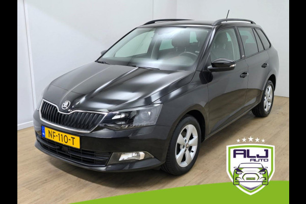 Škoda Fabia Combi Occasion 1.2 TSI JOY met cruisecontrol en bluetooth audio | Tweedehands Skoda fabia combi in zwart | Clima airco