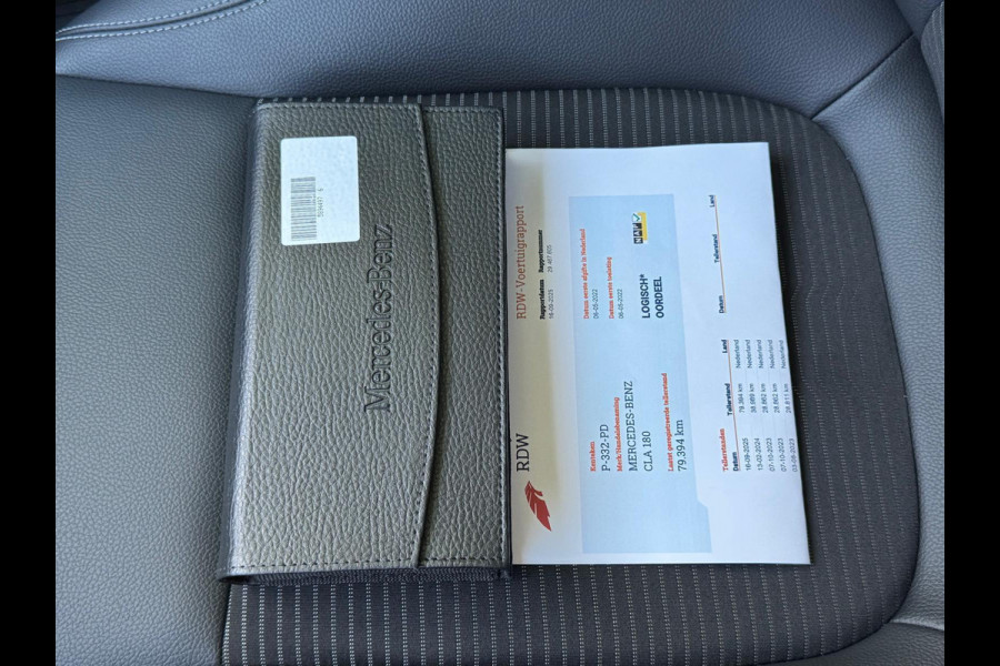 Mercedes-Benz CLA-Klasse 180 Luxury Line, widescreen, 1/2 leder, achteruitrijcamera, dealer onderhouden, nl auto met nap