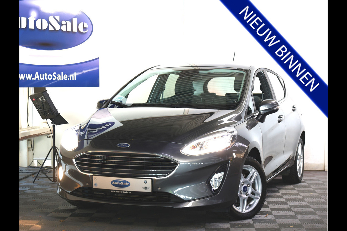 Ford Fiesta 1.0 EcoBoost Titanium Airco Carplay Camera Stoel+StuurVW PARKass. '18