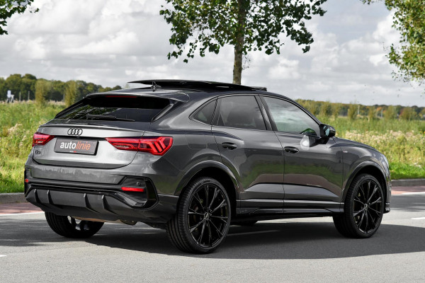 Audi Q3 Sportback 45 TFSI e 3x S-Line. Pano, ACC, Keyless, Dodeh, Camera, Matrix, 21'', CarPlay!