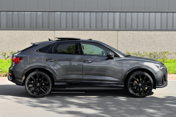 Audi Q3 Sportback 45 TFSI e 3x S-Line. Pano, ACC, Keyless, Dodeh, Camera, Matrix, 21'', CarPlay!