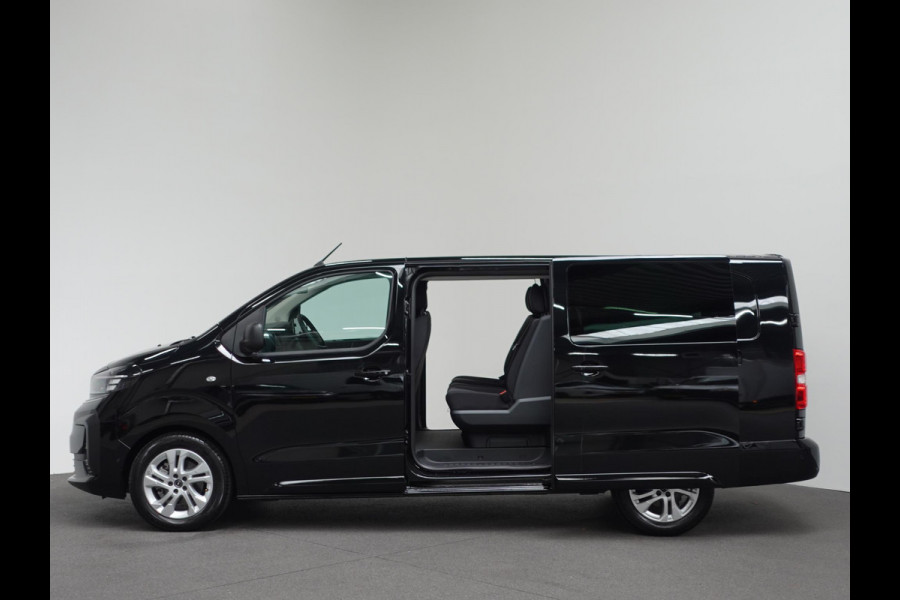 Opel Vivaro 2.0 Diesel 180 S&S L3 Automaat Dubbele Cabine 2 schuifdeuren Android Auto/Apple CarPlay Navigatie Keyless Entry&Start Climate Control Camera Cruise Control Houten afwerking laadruimte Trekhaak lichtmetalen velgen