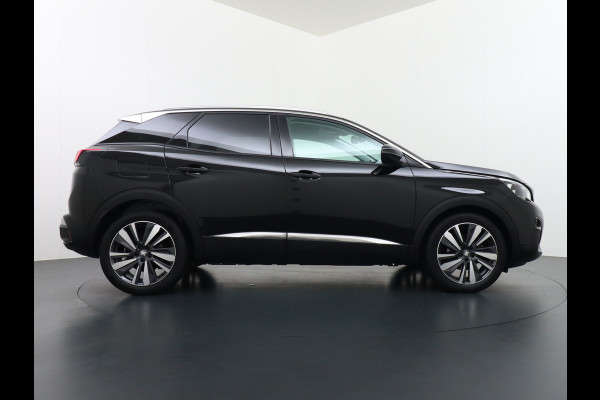 Peugeot 3008 T 131pk Keyless VirtualCockpit Elek.klep 360Camera 1/2Leer Apple/Android Dab Bordherk. Lane-dep. Led Navi CruiseControl Pdc Apps Aut.Verlichting PrivacyGlas Usb Ecc Bluetooth 4xElekRamen Dakrails Mistlampen Isofix 19''LM 1.2 PureTech Blue Lease Premium DealerOnderhouden NL-auto