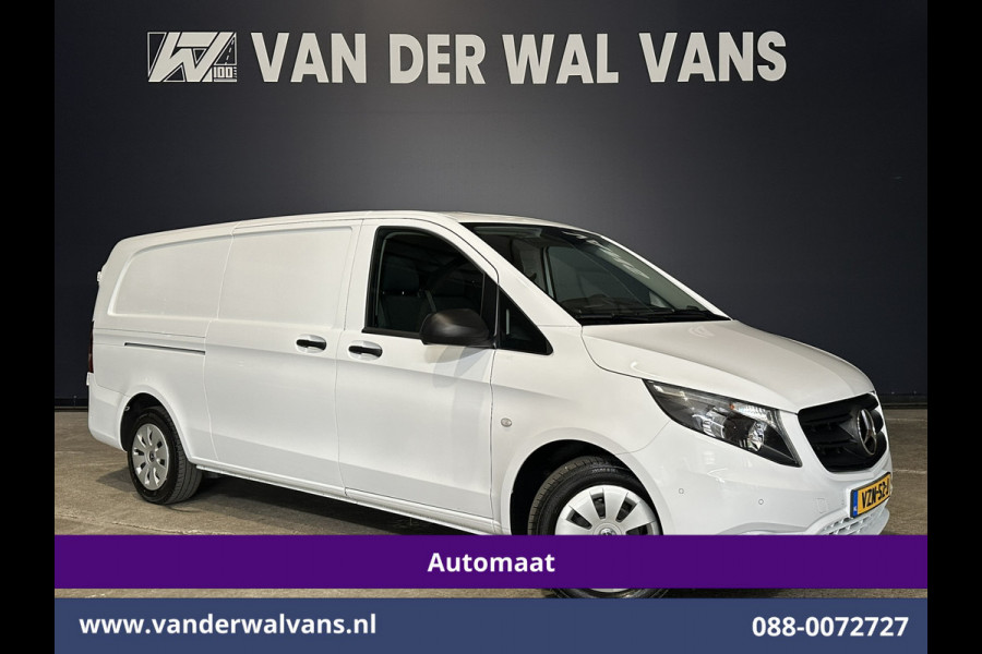 Mercedes-Benz Vito 114 CDI 136pk 9G-Tronic Automaat L3H1 Fabrieksgarantie Euro6 Airco | Camera | Apple Carplay Android Auto, Cruisecontrol, 2500kg Trekhaak, Parkeersensoren, Bijrijdersbank