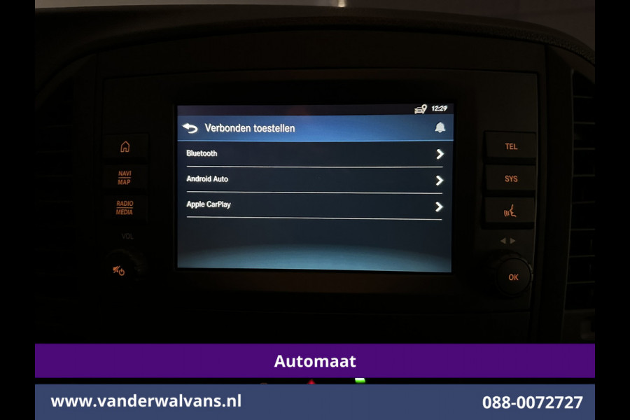 Mercedes-Benz Vito 114 CDI 136pk 9G-Tronic Automaat L3H1 Fabrieksgarantie Euro6 Airco | Camera | Apple Carplay Android Auto, Cruisecontrol, 2500kg Trekhaak, Parkeersensoren, Bijrijdersbank