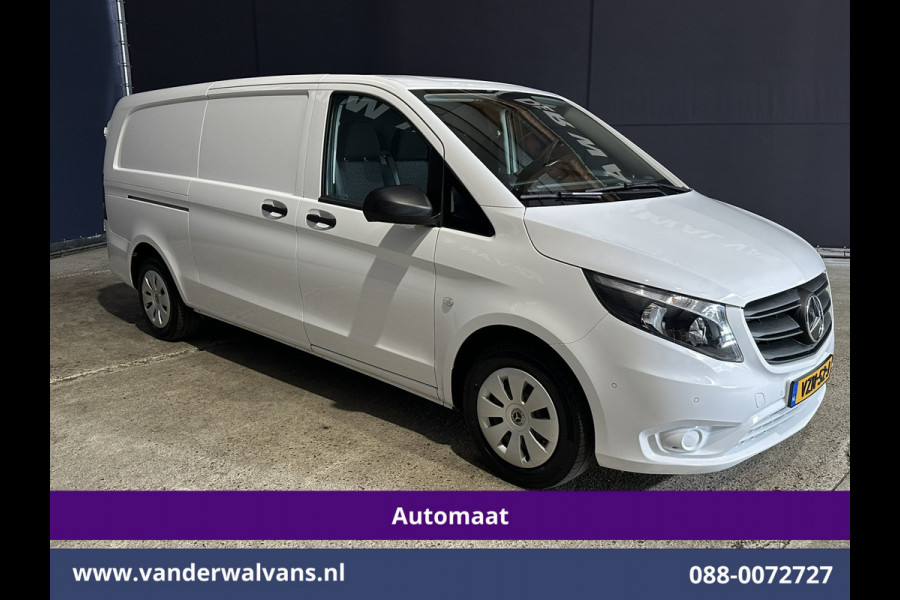 Mercedes-Benz Vito 114 CDI 136pk 9G-Tronic Automaat L3H1 Fabrieksgarantie Euro6 Airco | Camera | Apple Carplay Android Auto, Cruisecontrol, 2500kg Trekhaak, Parkeersensoren, Bijrijdersbank