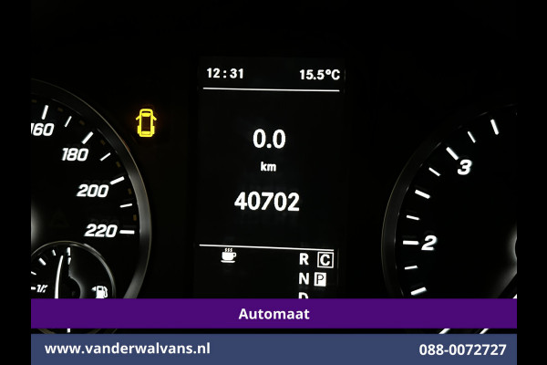 Mercedes-Benz Vito 114 CDI 136pk 9G-Tronic Automaat L3H1 Fabrieksgarantie Euro6 Airco | Camera | Apple Carplay Android Auto, Cruisecontrol, 2500kg Trekhaak, Parkeersensoren, Bijrijdersbank
