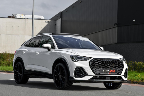 Audi Q3 Sportback 45 TFSI e 3x S-Line. Pano, ACC, 360, Stuurvw, Keyless, Sfeer, Sonos, Dodeh, Matrix, 21''!
