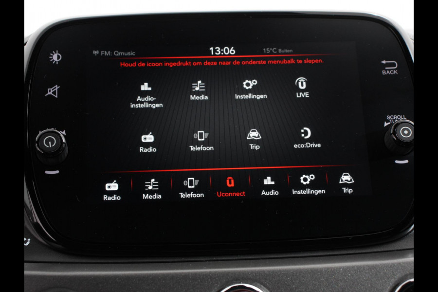 Fiat 500 1.2 Automaat Sport | Climate Control | Bluetooth | Cruise Control | 16 Inch Lichtmetalen Velgen | Sportstoelen