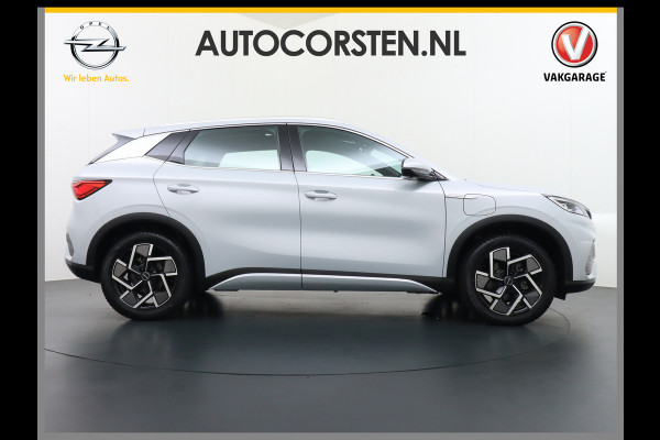 BYD ATTO 3 60kWh Design Pano-dak Leer+Elektr.Verst. Warmtepomp Adaptieve-Cr 360°Camera Apple Carplay Android Auto Elektr.A-klep Design Cont Verkeersbord detectie WiFi DAB Led Rijstrooksensor Fabrieksgarantie tot 31-7-2029/150.000km Garantie op de tractiebatterij tot 31-7-2031/200.000km  44.000 euro nieuw!