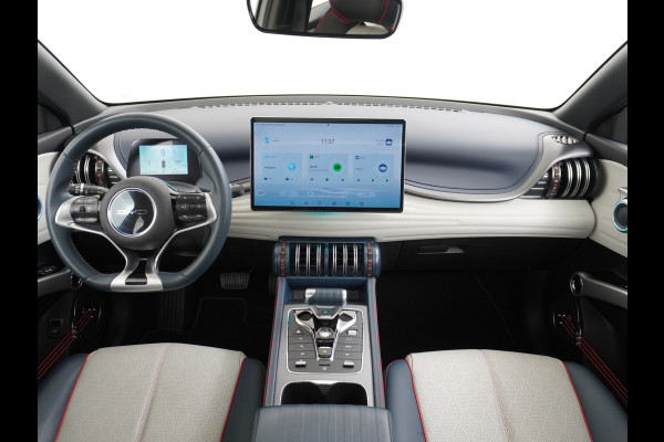 BYD ATTO 3 60kWh Design Pano-dak Leer+Elektr.Verst. Warmtepomp Adaptieve-Cr 360°Camera Apple Carplay Android Auto Elektr.A-klep Design Cont Verkeersbord detectie WiFi DAB Led Rijstrooksensor Fabrieksgarantie tot 31-7-2029/150.000km Garantie op de tractiebatterij tot 31-7-2031/200.000km  44.000 euro nieuw!