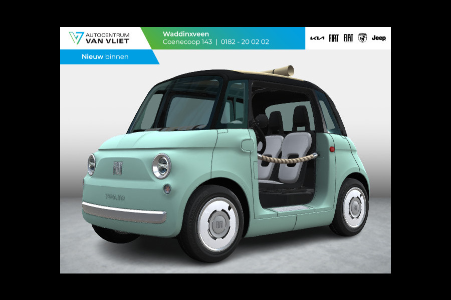 Fiat TOPOLINO Dolcevita | Uit voorraad leverbaar | Actieradius 75km | Rijklaar