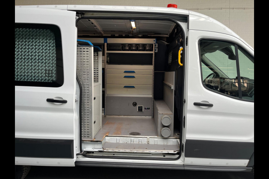 Ford Transit 350 Servicewagen 2.0 TDCI 130pk euro6 L3H2 Trend Sortimo Inrichting Victron v230 Standkachel Trekhaak RIJKLAARPRIJS!
