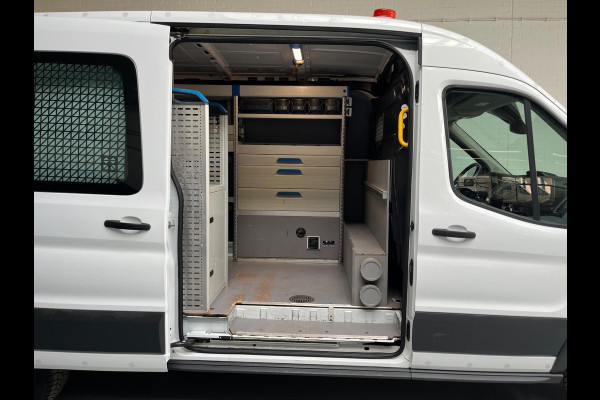 Ford Transit 350 Servicewagen 2.0 TDCI 130pk euro6 L3H2 Trend Sortimo Inrichting Victron v230 Standkachel Trekhaak RIJKLAARPRIJS!